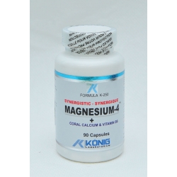 Magneziu sinergistic (90 capsule) - pentru imbunatatirea sistemului imunitar si marirea absorbtiei